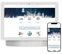 site vitrine de climatiseur, pompe à chaleur, installateur professionnel