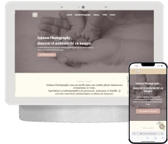 creation d un site vitrine de photographie