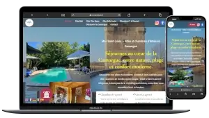 création d un site internet location gite en camargue