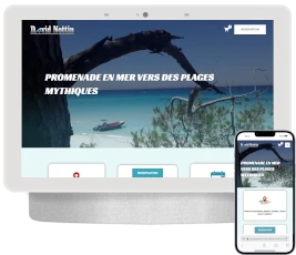 creation du n site de réservation des promenade en mer avec paiement