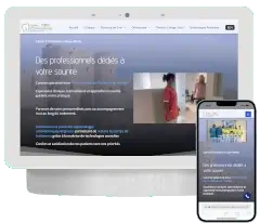 création d un site vitrine pour le cabinet d 'orthodontie d aigues mortes