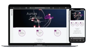 Création de site internet vitrine pour des prestations de realisation de sites web