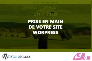 video de prise en main du site internet du golf, tout comprendre avec aurore, créatrice de sites internet à aigues mortes