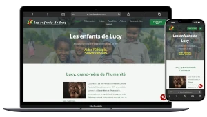 site vitrine pour une association caritative qui lève des fonds sur Avignon