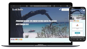 creation du n site de réservation des promenade en mer avec paiement