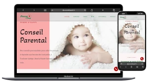 creation de site internet vitrine pour une puéricultrice à Aigues mortes