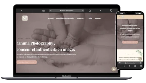 creation d un site vitrine de photographie
