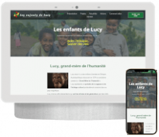 site vitrine pour une association caritative qui lève des fonds pour l Ethiopie