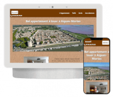 site vitrine de location d appartement sur aigues mortes