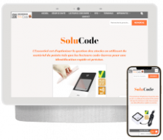 refonte de site e commerce pour la vente de lecteurs de code SOLUCODE