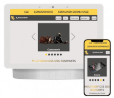 site vitrine pour une cordonnerie à Aigues Mortes