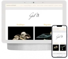 création d un site vitrine pour un créatrice de bijoux sur aigues mortes