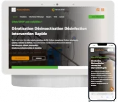 création d un site vitrine à Marsillargues pour un deratiseur.