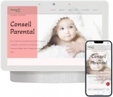 creation de site internet vitrine pour une puéricultrice à Aigues mortes